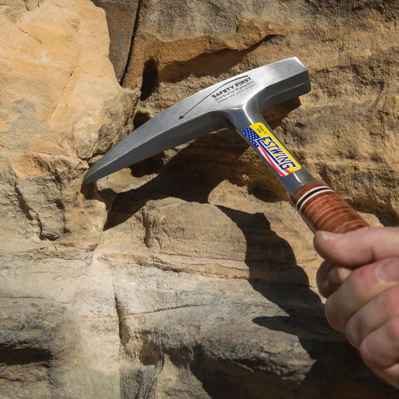 Estwing Rock Pick Pointed Tip Leather (E30)