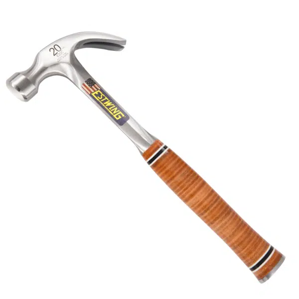 Estwing Claw Hammer 20 oz. Leather (E20C)