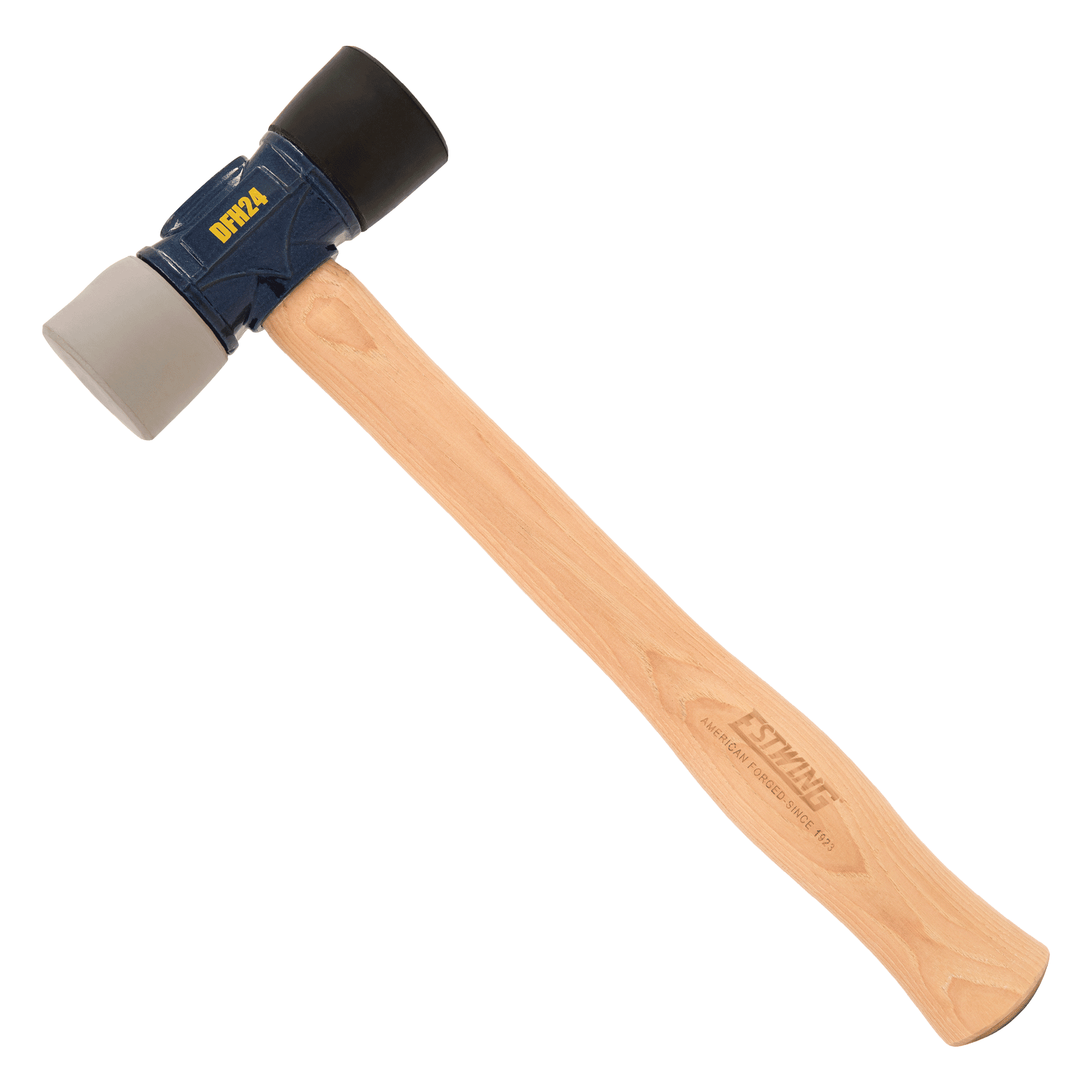Rubber Mallet Hammer (Black & Gray) - Estwing