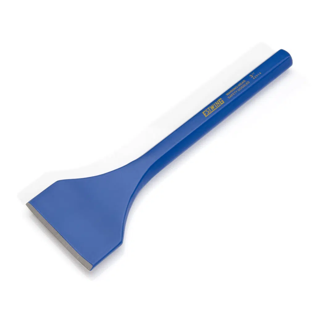 Estwing 3-Inch Wide Hex Shaft Flooring Chisel (42514)