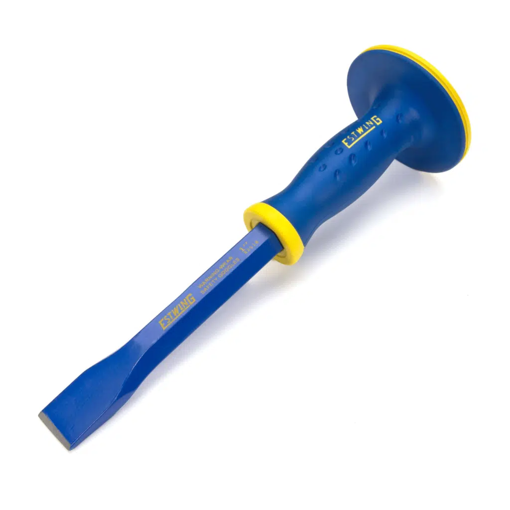 Estwing 1-Inch Wide Cold Chisel with Grip Guard (42518)