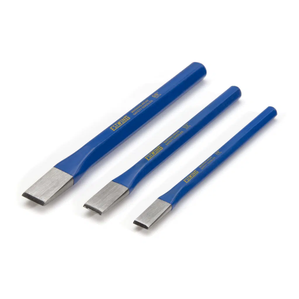 Estwing 3-Piece Hex Shaft Cold Chisel Set (42519)