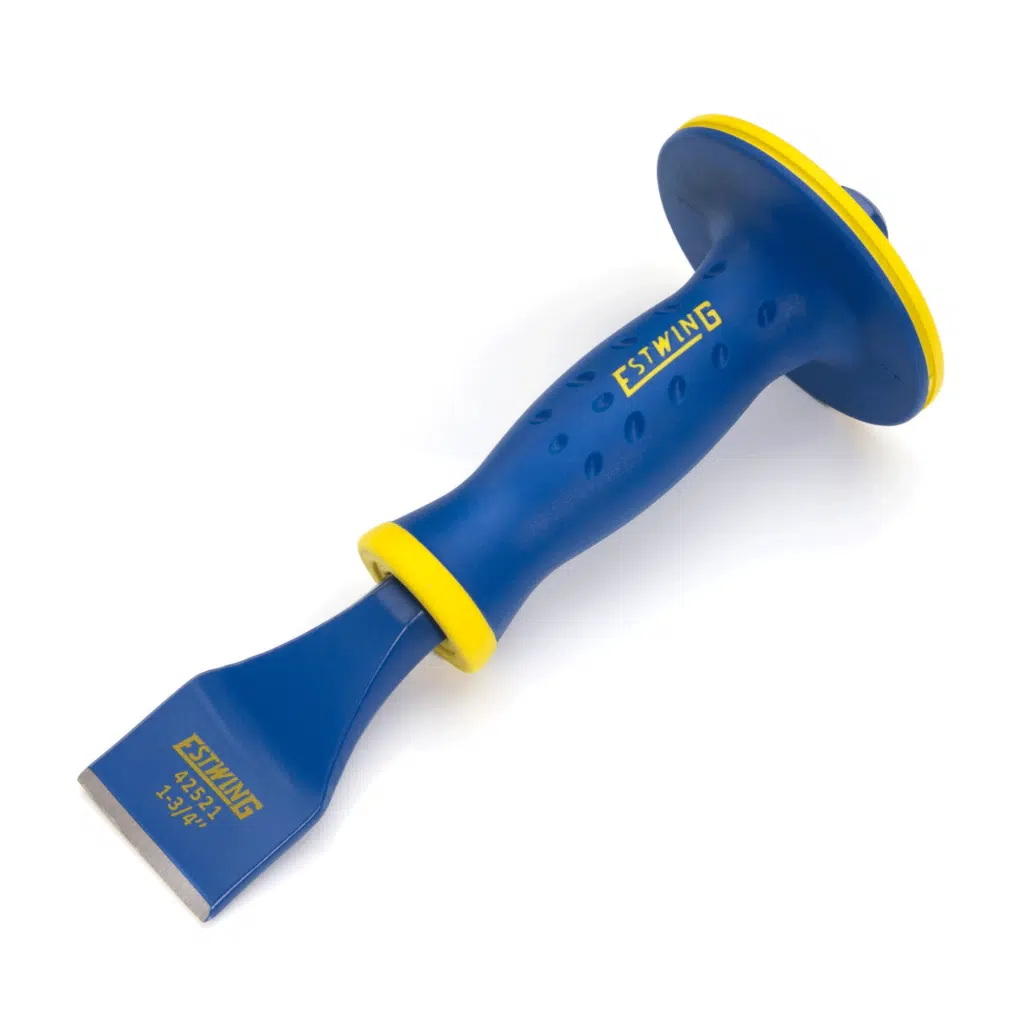 Estwing 1-3/4-Inch Wide Masonry Chisel with Grip Guard (42521)