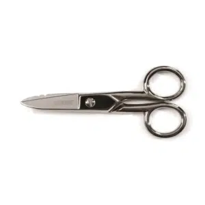 2.1-Inch Serrated Blade Cable Splicing and Wire Stripping Scissors