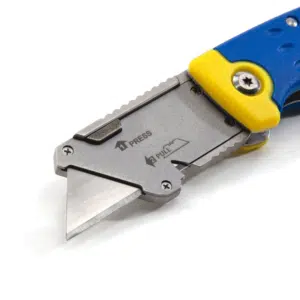 Folding Lock Back Utility Knife with Disposable Razor Blade (EUK01)