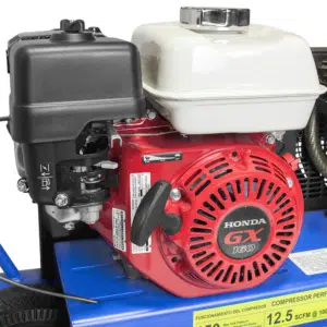 Estwing 10-Gallon 5.5 HP Portable Gas-Powered Twin Stack Air Compressor with Honda GS 160 4-Stroke Engine (E10GCOMP)