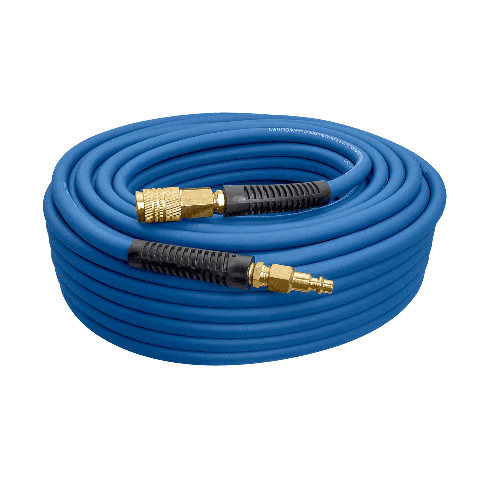 1/4-Inch x 100-Foot PVC/Rubber Hybrid Air Hose with 1/4-Inch NPT Brass  Fittings - Estwing