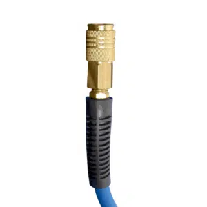 1/4-Inch x 100-Foot PVC/Rubber Hybrid Air Hose with 1/4-Inch NPT Brass Fittings (E14100PVCR)