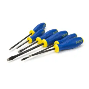 6-Piece Phillips and Slotted Magnetic Diamond Tip Screwdriver Set (42447)