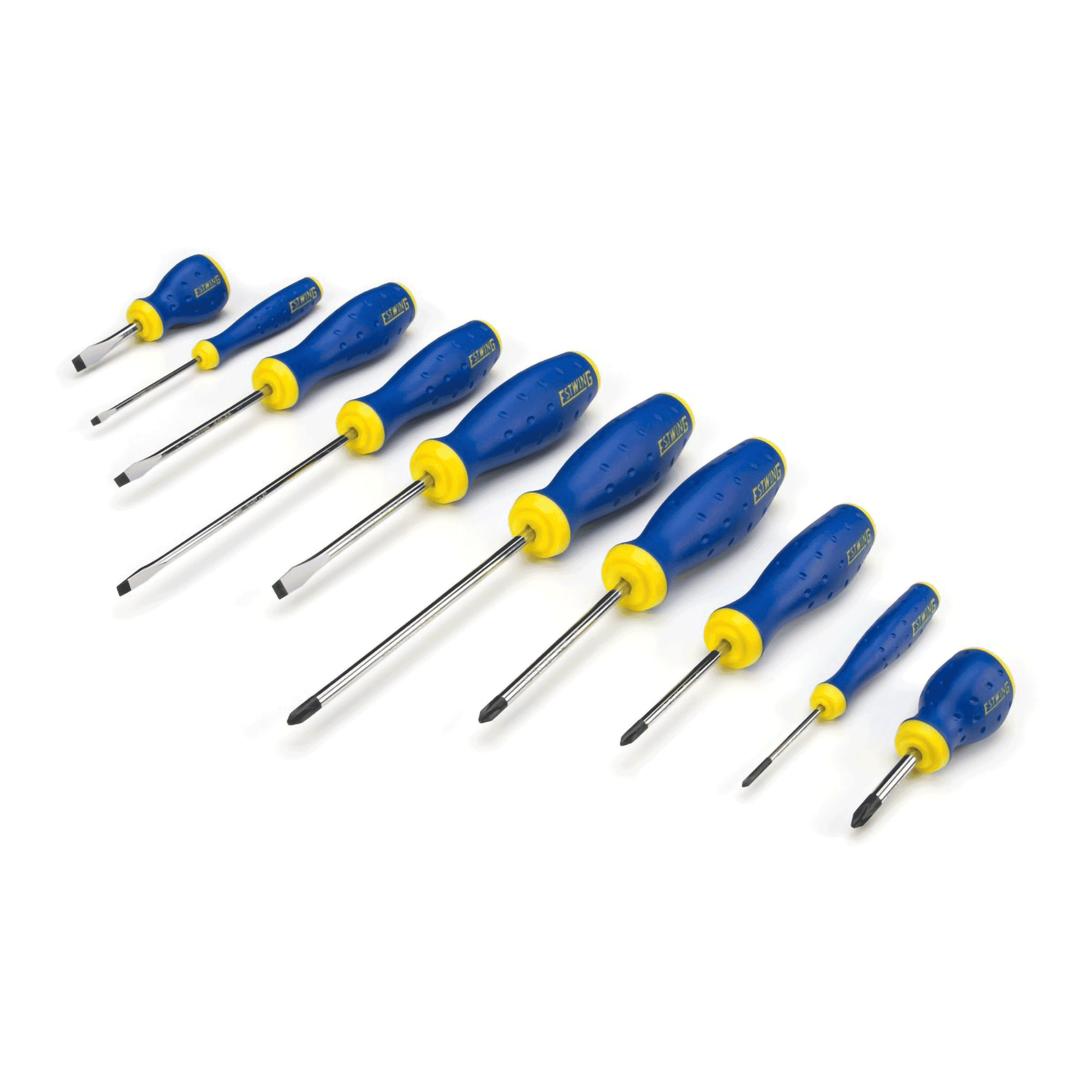 10Piece Phillips and Slotted Screwdriver Set Estwing