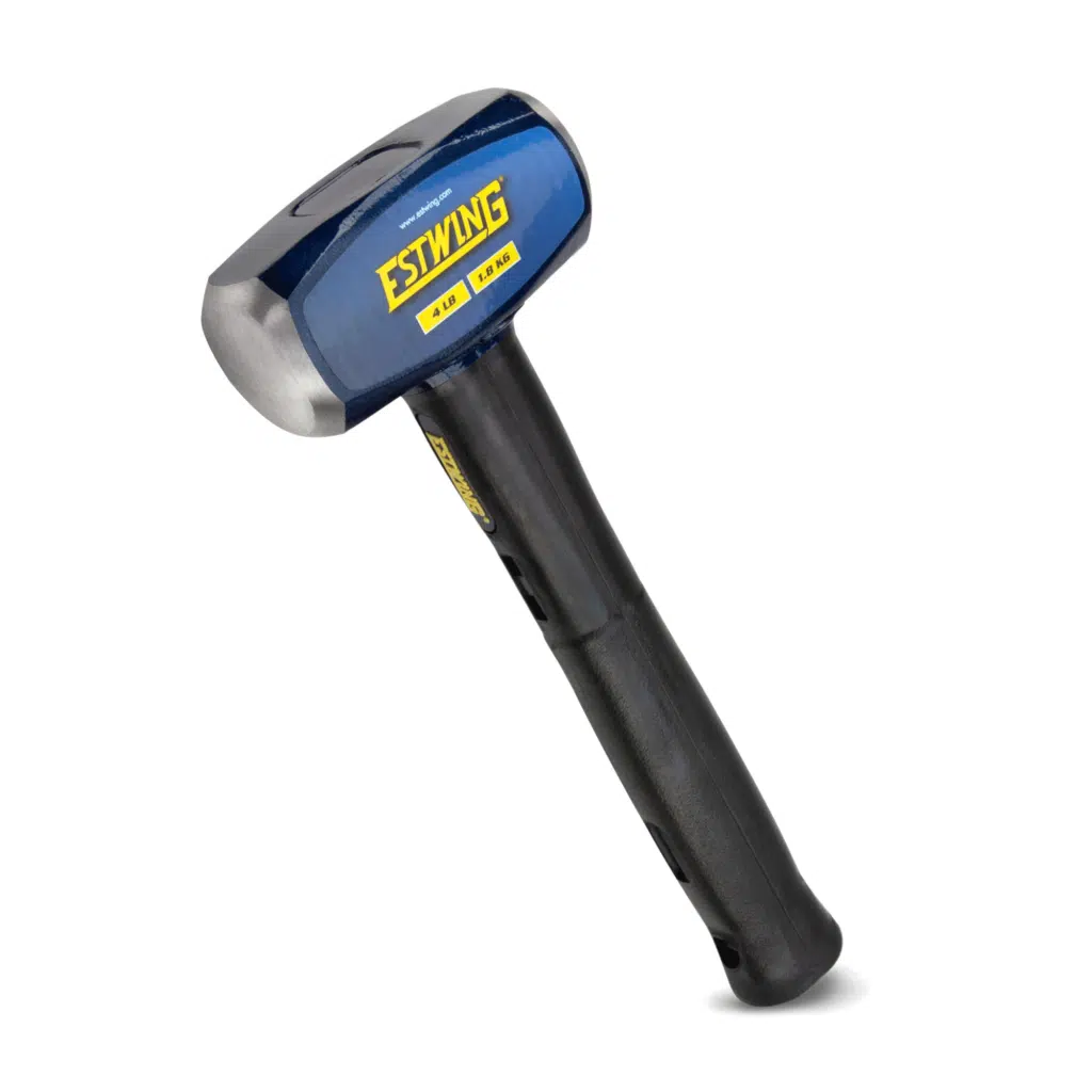 Estwing 4-Pound Club Sledge Hammer, 12-Inch Indestructible Handle (ECH-412X)