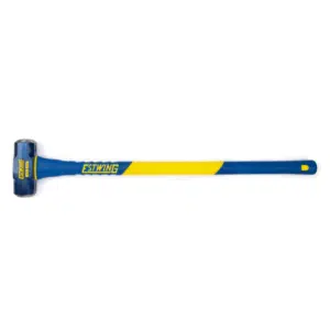 Estwing 10-Pound Hard Face Sledge Hammer, 36-Inch Fiberglass Handle (ESH-1036F)