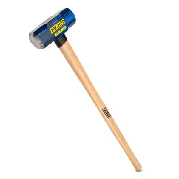 Estwing 10-Pound Hard Face Sledge Hammer, 36-Inch Hickory Handle (ESH-1036W)
