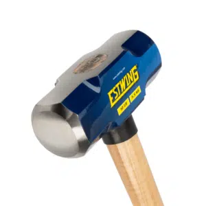 Estwing 12-Pound Hard Face Sledge Hammer, 36-Inch Hickory Handle (ESH-1236W)