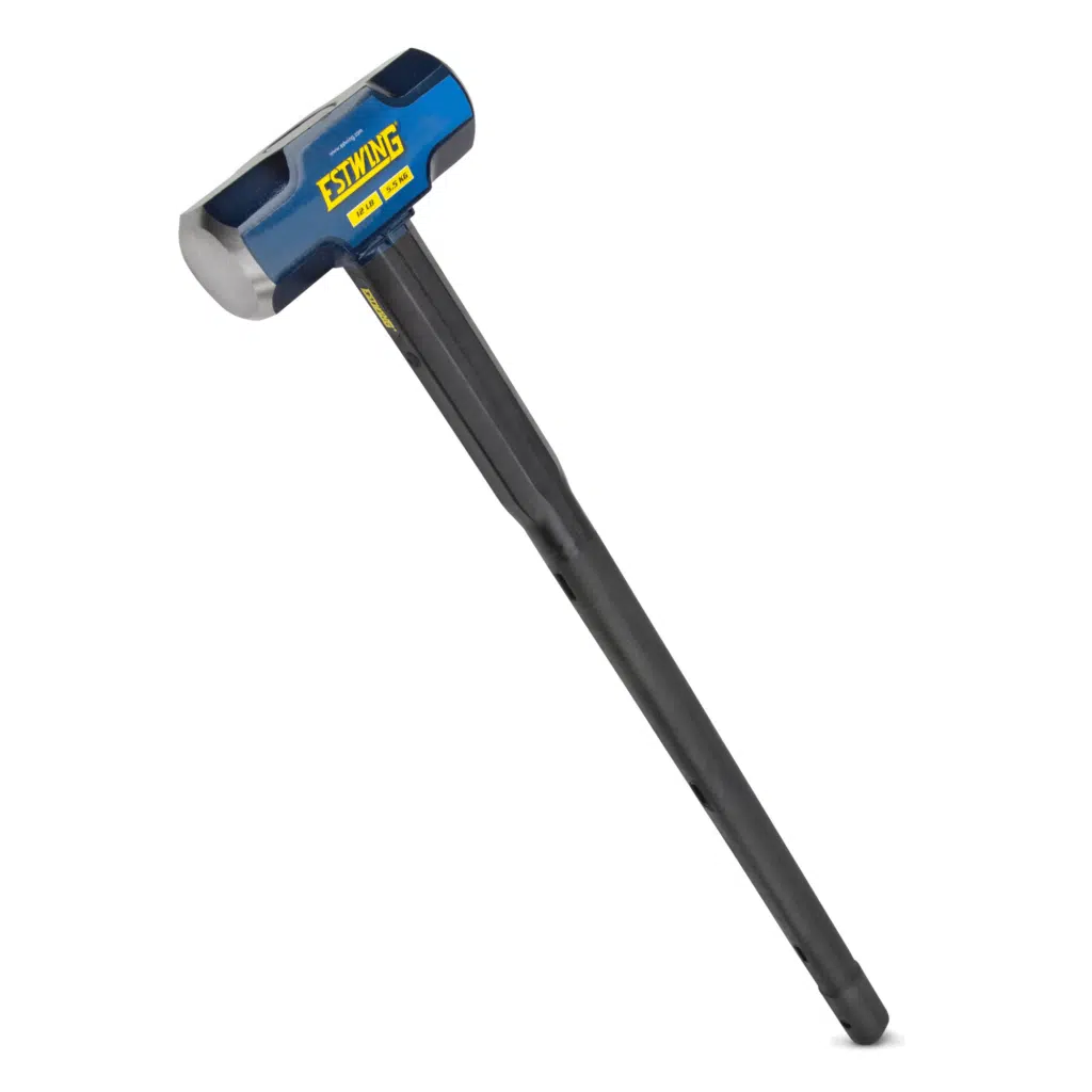 Estwing 12-Pound Hard Face Sledge Hammer, 36-Inch Indestructible Handle (ESH-1236X)