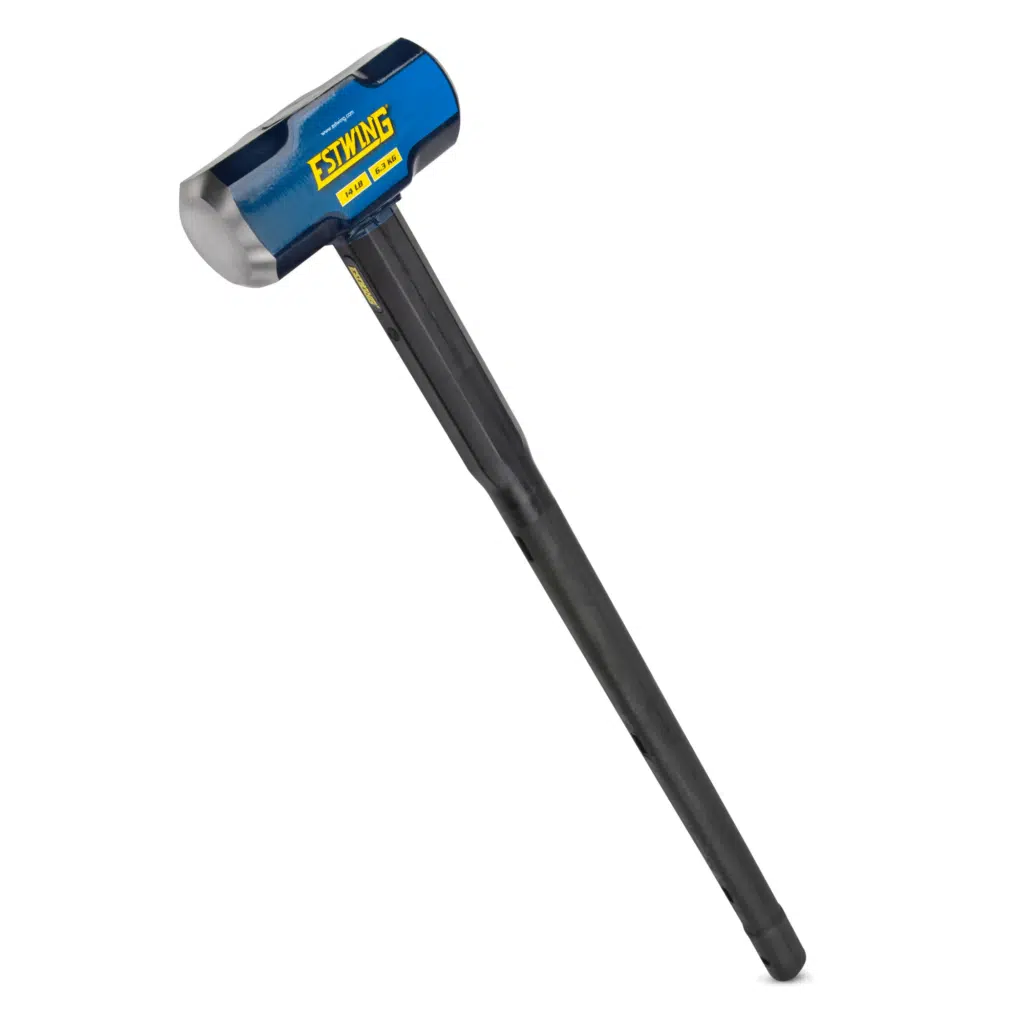 Estwing 14-Pound Hard Face Sledge Hammer, 36-Inch Indestructible Handle (ESH-1436X)