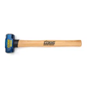 Estwing 2.5-Pound Hard Face Sledge Hammer, 16-Inch Hickory Handle (ESH-216W)