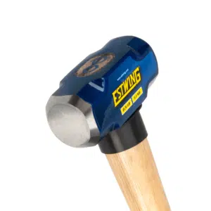 Estwing 2.5-Pound Hard Face Sledge Hammer, 16-Inch Hickory Handle (ESH-216W)