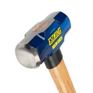 Estwing 6-Pound Hard Face Sledge Hammer, 30-Inch Hickory Handle (ESH-630W)