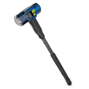 Estwing 6-Pound Hard Face Sledge Hammer, 30-Inch Indestructible Handle (ESH-630X)