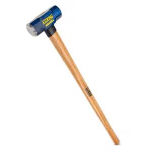 Estwing 6-Pound Hard Face Sledge Hammer, 36-Inch Hickory Handle (ESH-636W)