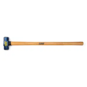 Estwing 6-Pound Hard Face Sledge Hammer, 36-Inch Hickory Handle (ESH-636W)