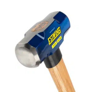Estwing 6-Pound Hard Face Sledge Hammer, 36-Inch Hickory Handle (ESH-636W)
