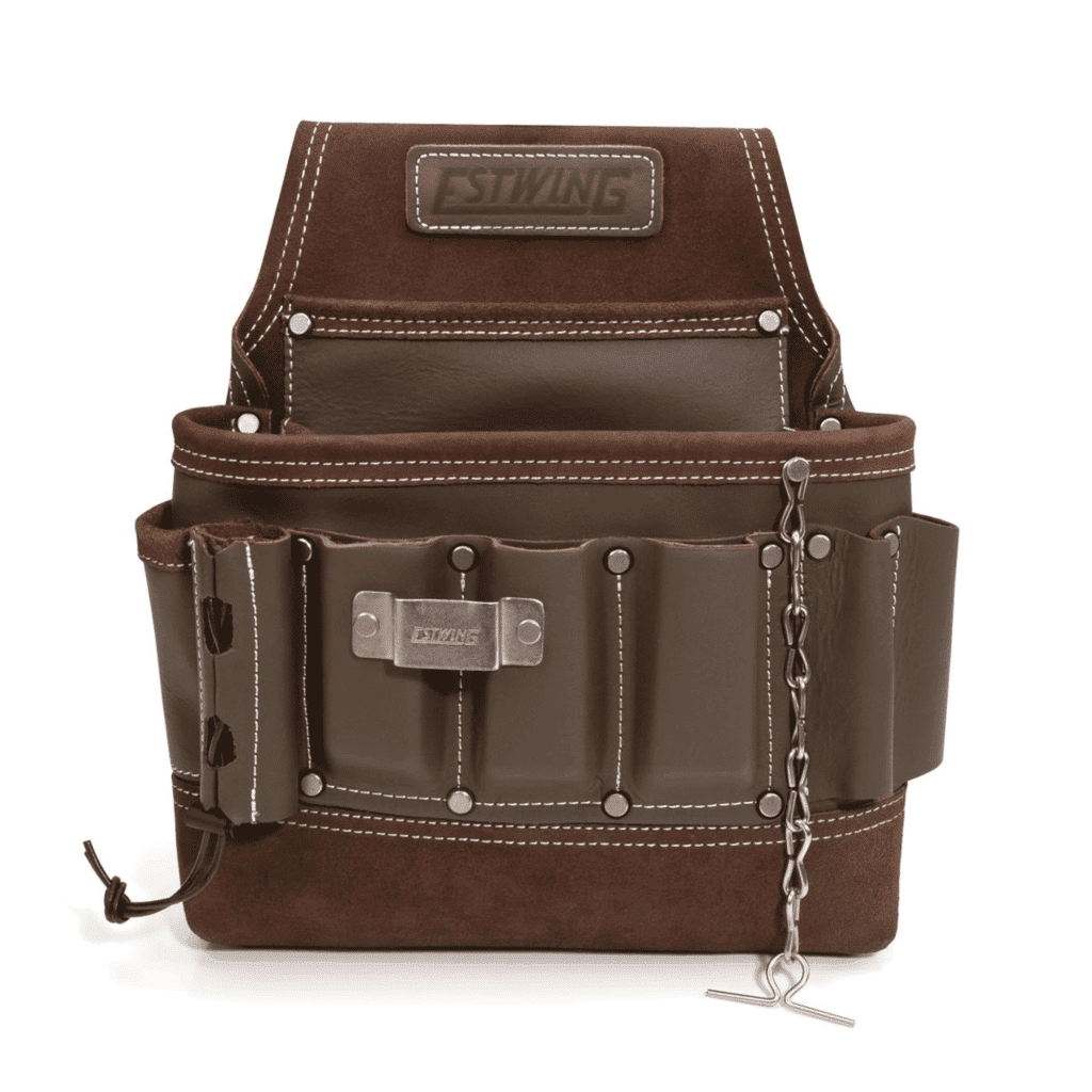 Estwing 8-Pocket Leather Electrician's Tool Pouch (94749)