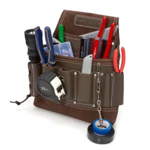 8-Pocket Leather Electrician's Tool Pouch (94749)