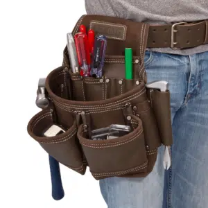 9-Pocket Full Leather Framer's Pouch (94750)