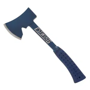 Estwing Camper's Axe with Tent Stake Puller Blue (E6-25A)