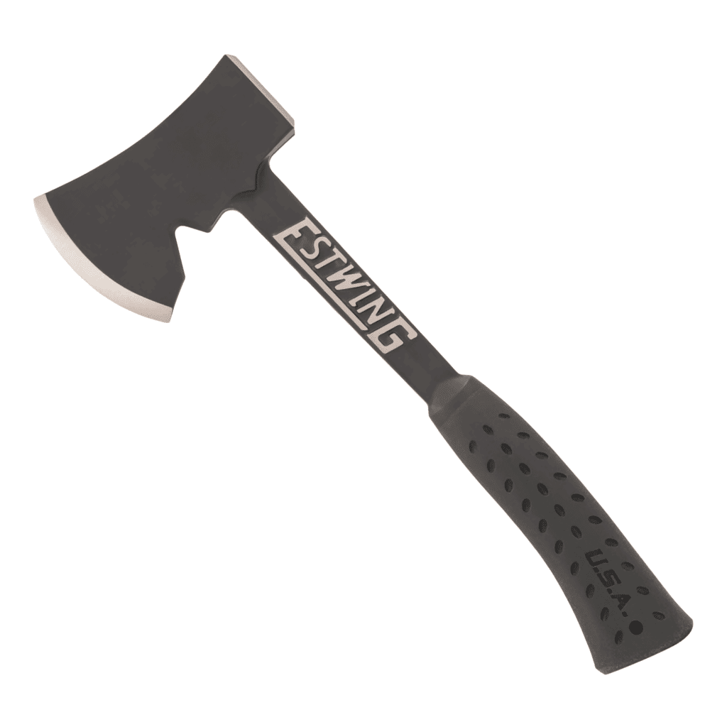 Estwing Camper's Axe with Tent Stake Puller Black (EB-25A)