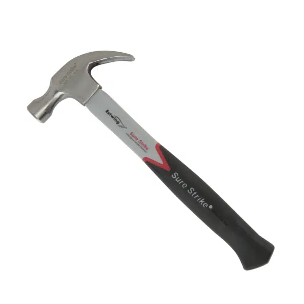 Estwing Sure Strike® Curve Claw Hammer 16 oz. Fiberglass (MRF16C)