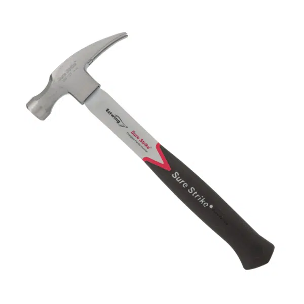 Estwing Sure Strike® Rip Claw Hammer 16 oz. Fiberglass (MRF16S)