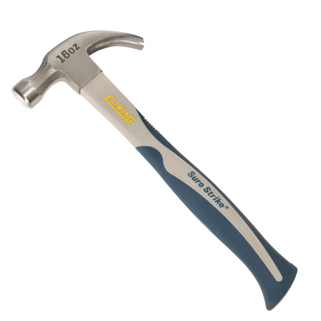 Estwing Sure Strike® Curved Claw Hammer 16 oz. Carbon Fiber (SSCF16C)