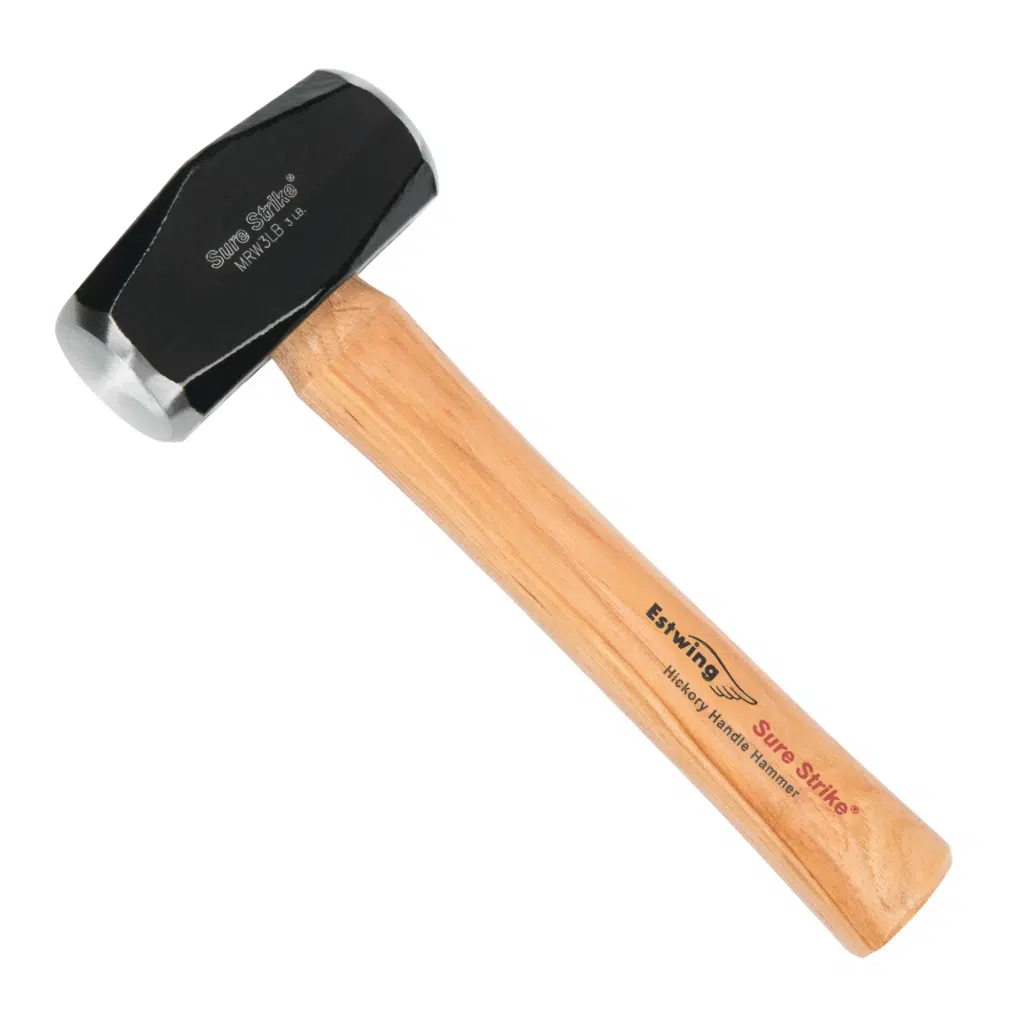 Estwing Sure Strike® Drilling Hammer 3 lb. Hickory (MRW3LB)