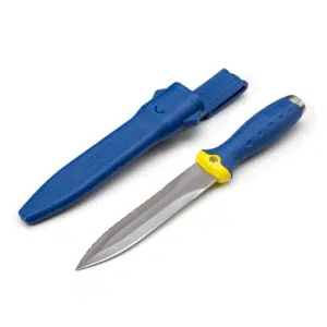 Estwing 5.5-Inch Fixed Blade Double-Edged Duct Knife with Sheath (42454)