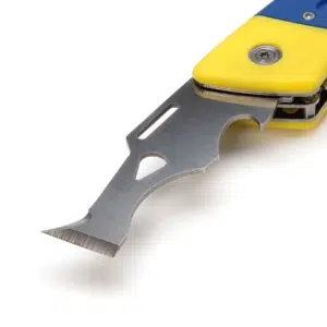 2-In-1 Folding Painter's Tool with Retractable Utility Knife