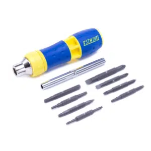 19-In-1 Reversible Ratcheting Screwdriver Bit Set