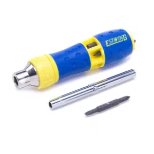 19-In-1 Reversible Ratcheting Screwdriver Bit Set