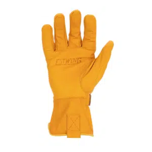 Estwing Classic Leather Driver Work Glove with Adjustable Wrist Strap (EWADJLD)
