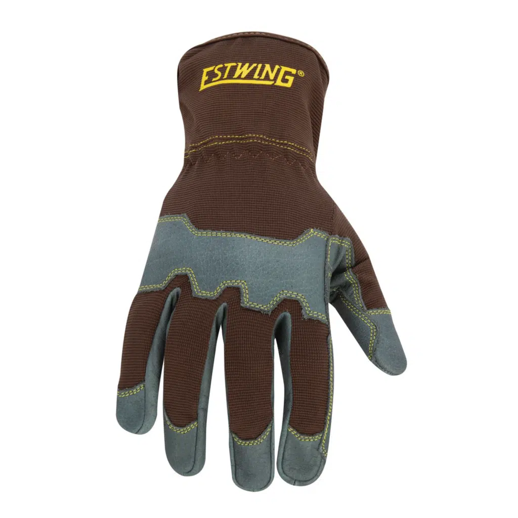 Estwing Reinforced Knuckle Leather Palm Work Glove (EWLP)