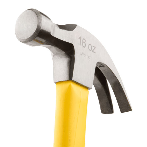 Wylaco Supply  Estwing 16 oz Curved Claw Hammer E3-16C