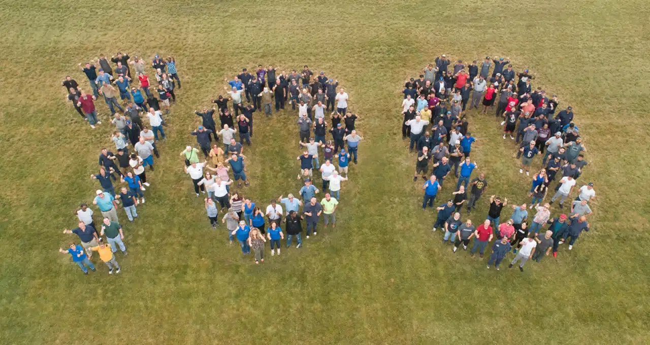 Estwing employees at 100 Year Anniversary Party