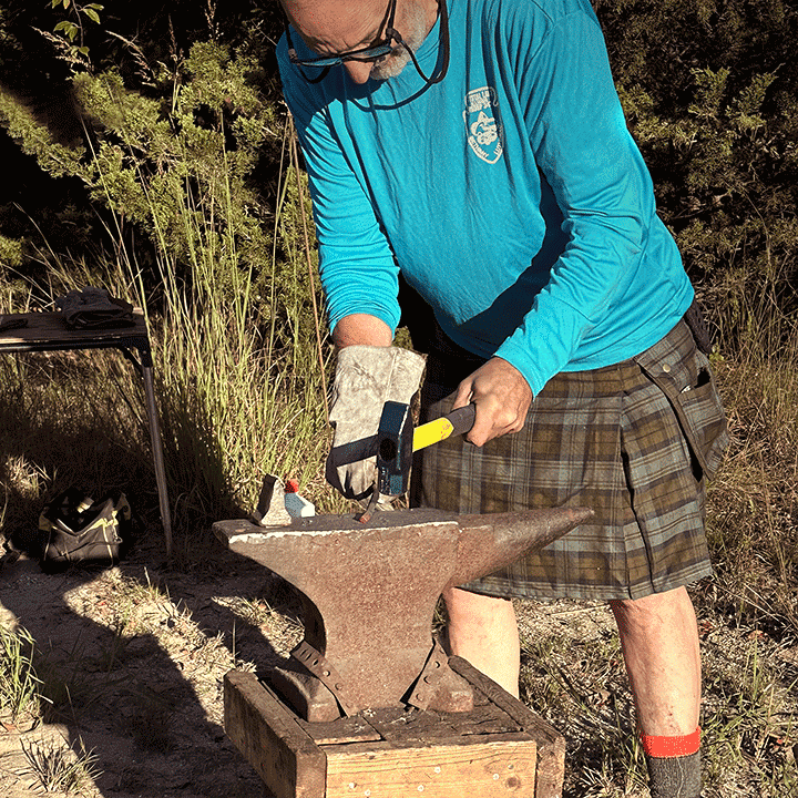 stories_icon_rmonroe_01_720x720 Blacksmithing demonstration with Estwing Sure Strike 32-oz. Blacksmith Hammer.
